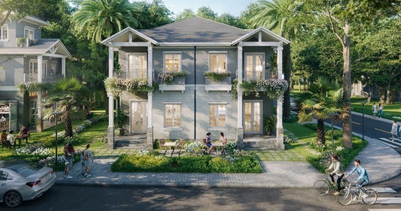 Vị trí biệt thự song lập
