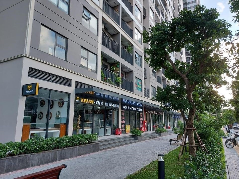 Giá bán shophouse chân đế tham khảo