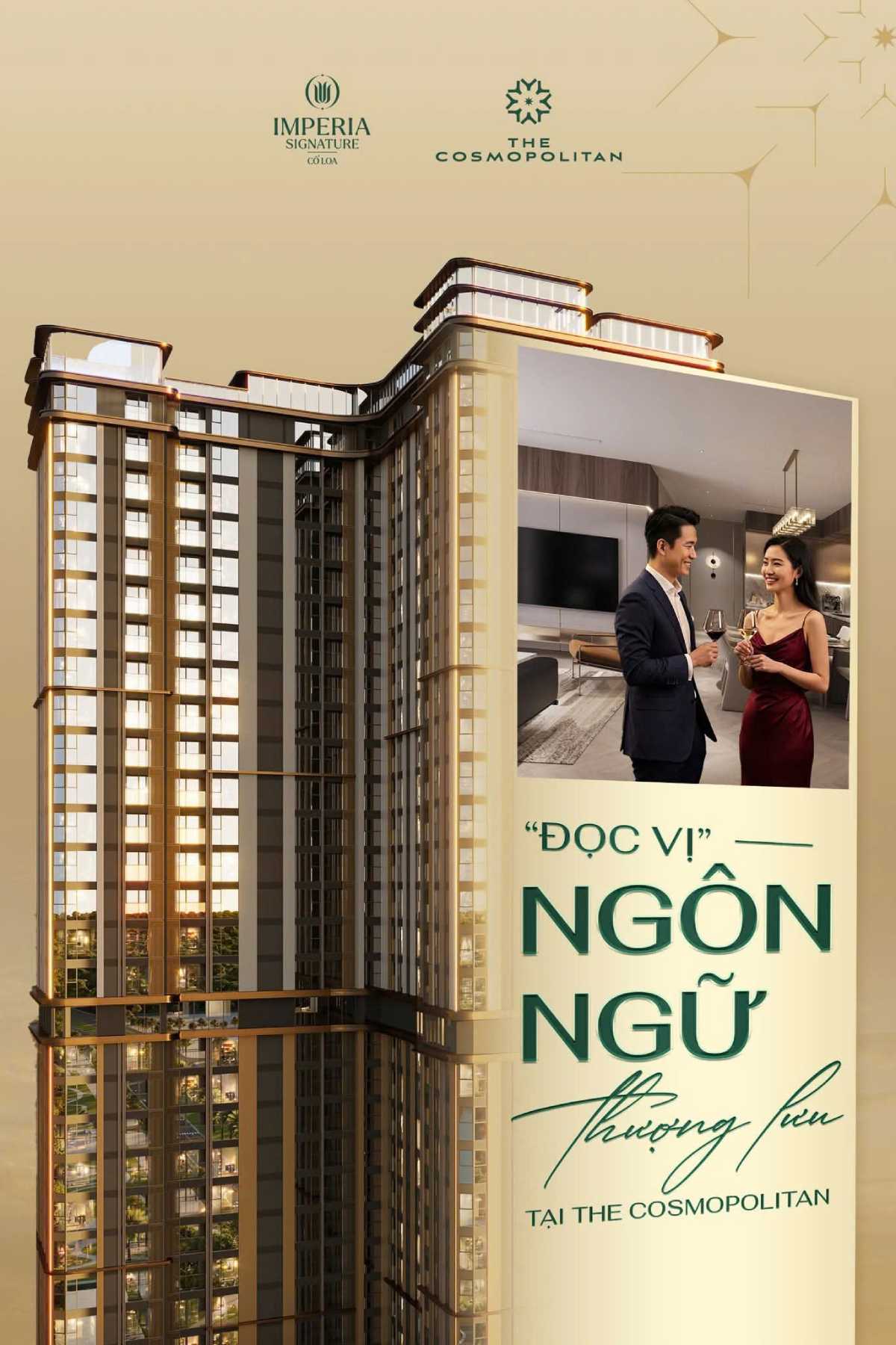 The Cosmopolitan Vinhomes Global Gate: Giải Mã "Ngôn Ngữ Thượng Lưu" – Nơi Căn Hộ Thương Gia Định Danh Di Sản Tỷ Phú!