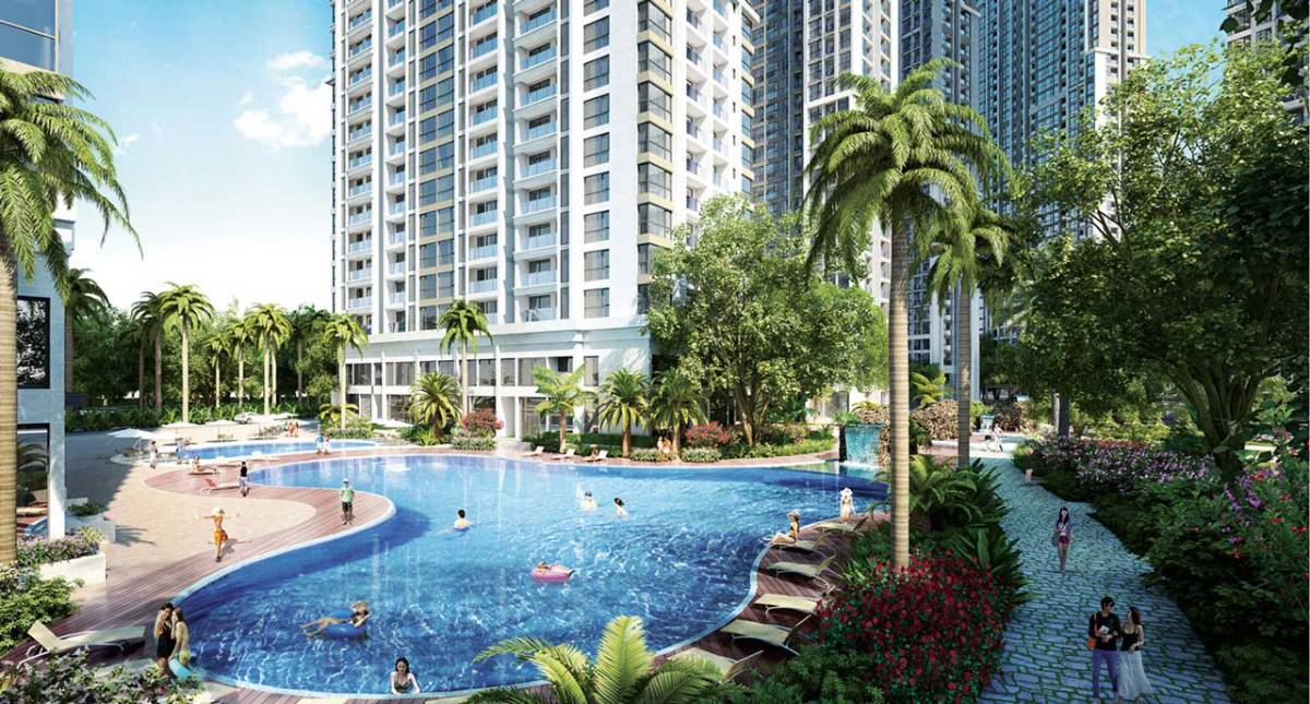 Tiện ích hồ bơi VInhomes Golden River