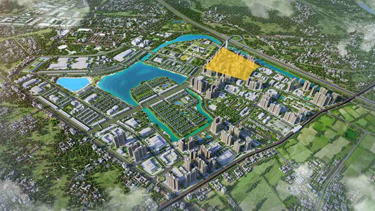 Vị trí phân khu The Sapphire 2 Vinhomes Ocean Park