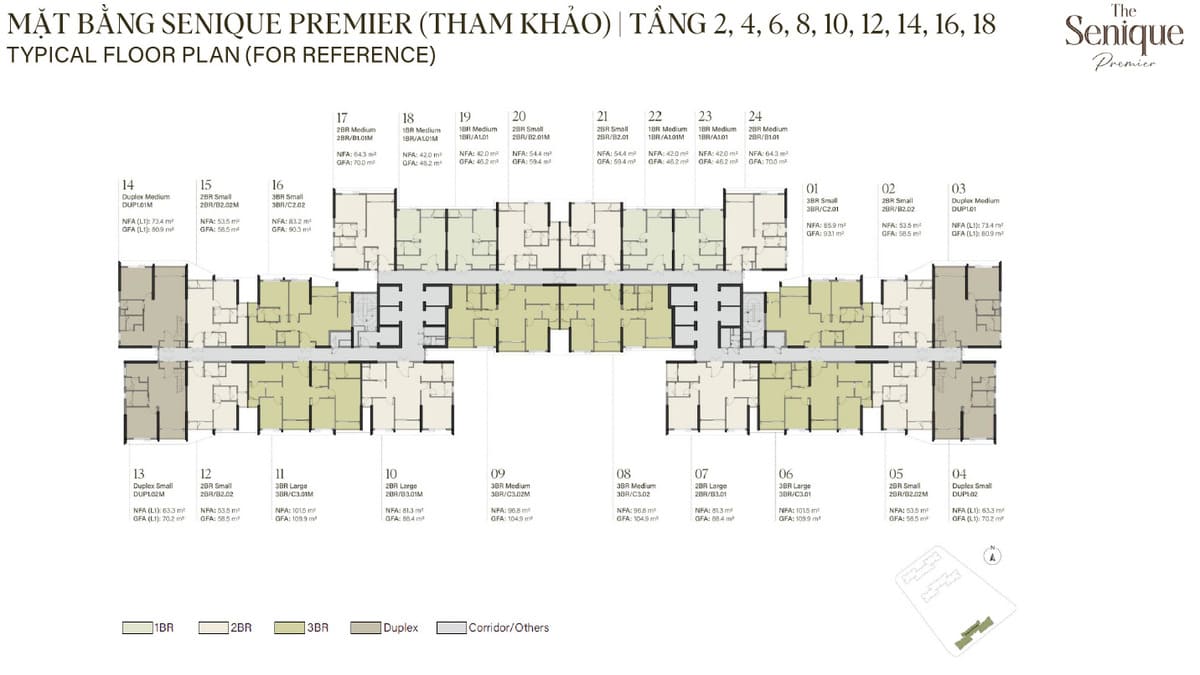 Tầng Chẵn 2 - 18