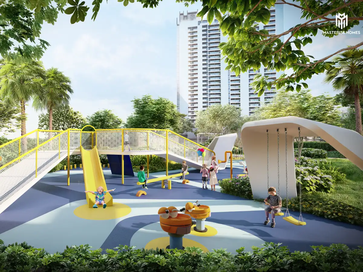 Sân chơi trẻ em - nơi con trẻ thỏa thích nô đùa