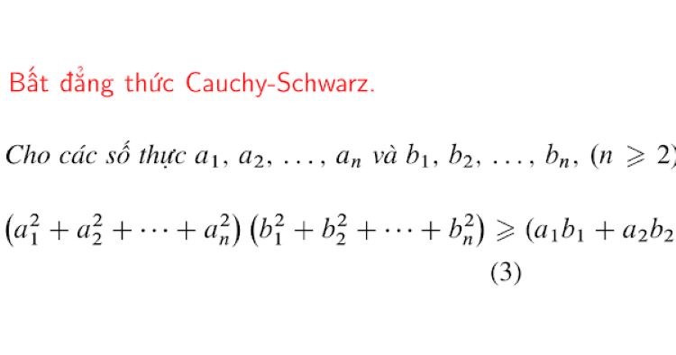 Bất Đẳng Thức Bunhiacopxki: Lý Thuyết, Công Thức, Cách Áp Dụng