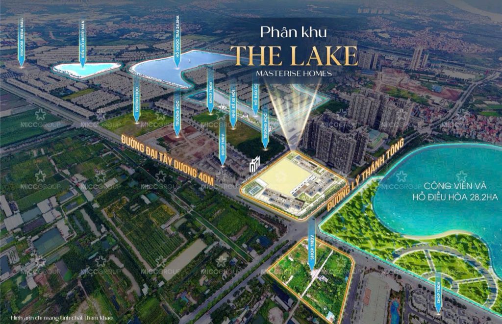 Chung Cư Vinhomes Ocean Park Gia Lâm-THE LAKE MASTERISE