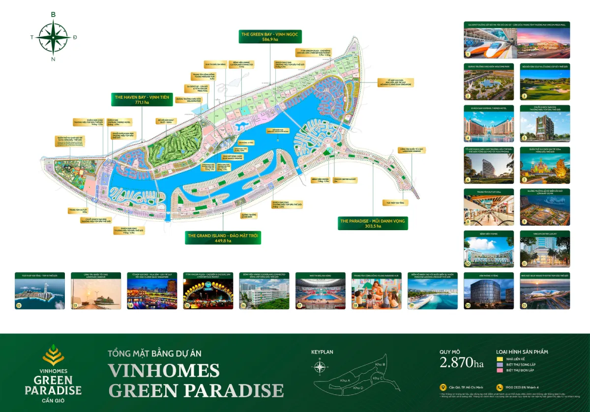 Mặt bằng VInhomes Green Paradise Cần Giờ