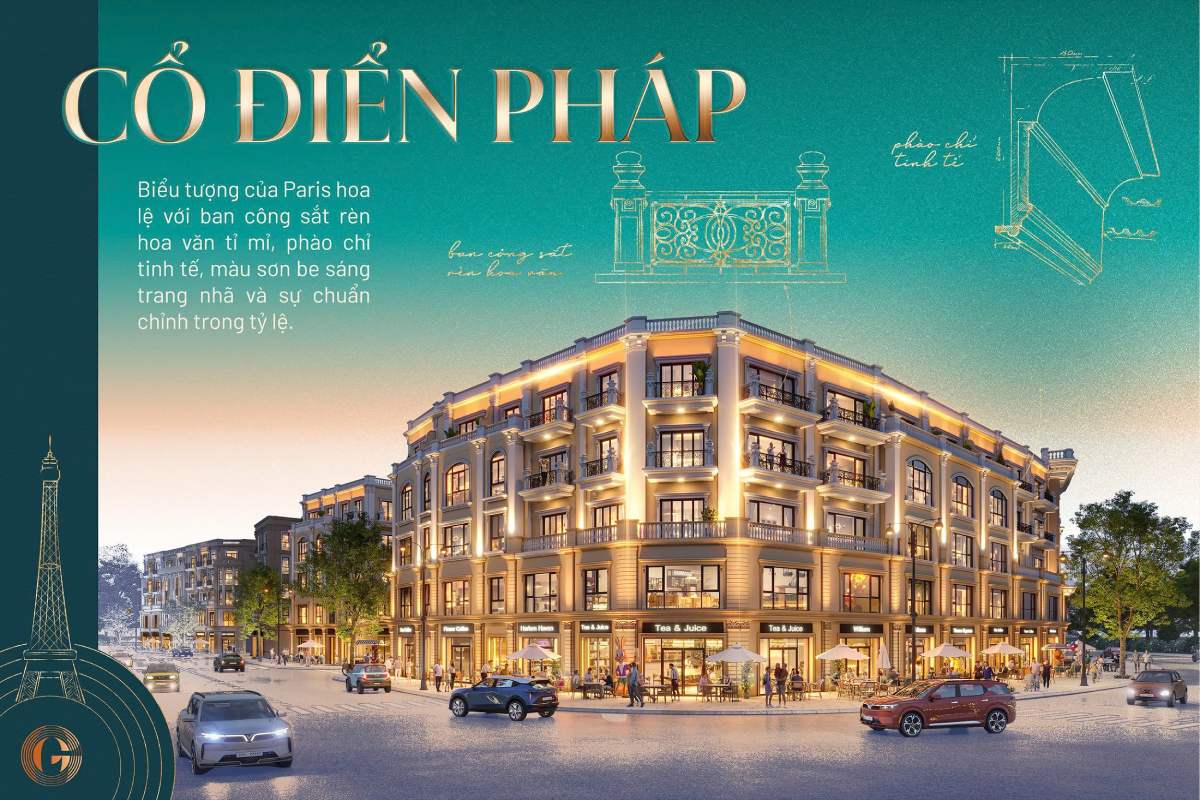 Phong cách kiến trúc Cổ Điển Pháp