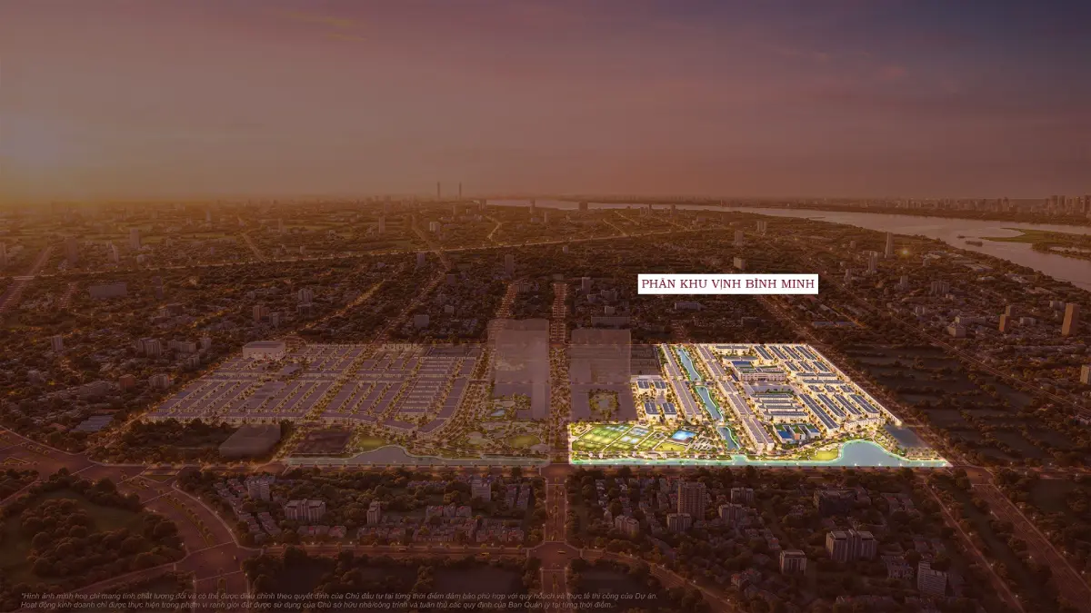Vị trí phân khu VỊnh Bình Minh Vinhomes Wonder City