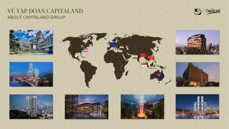 Những Dự Án Biểu Tượng Của Capitaland Trên Thế Giới