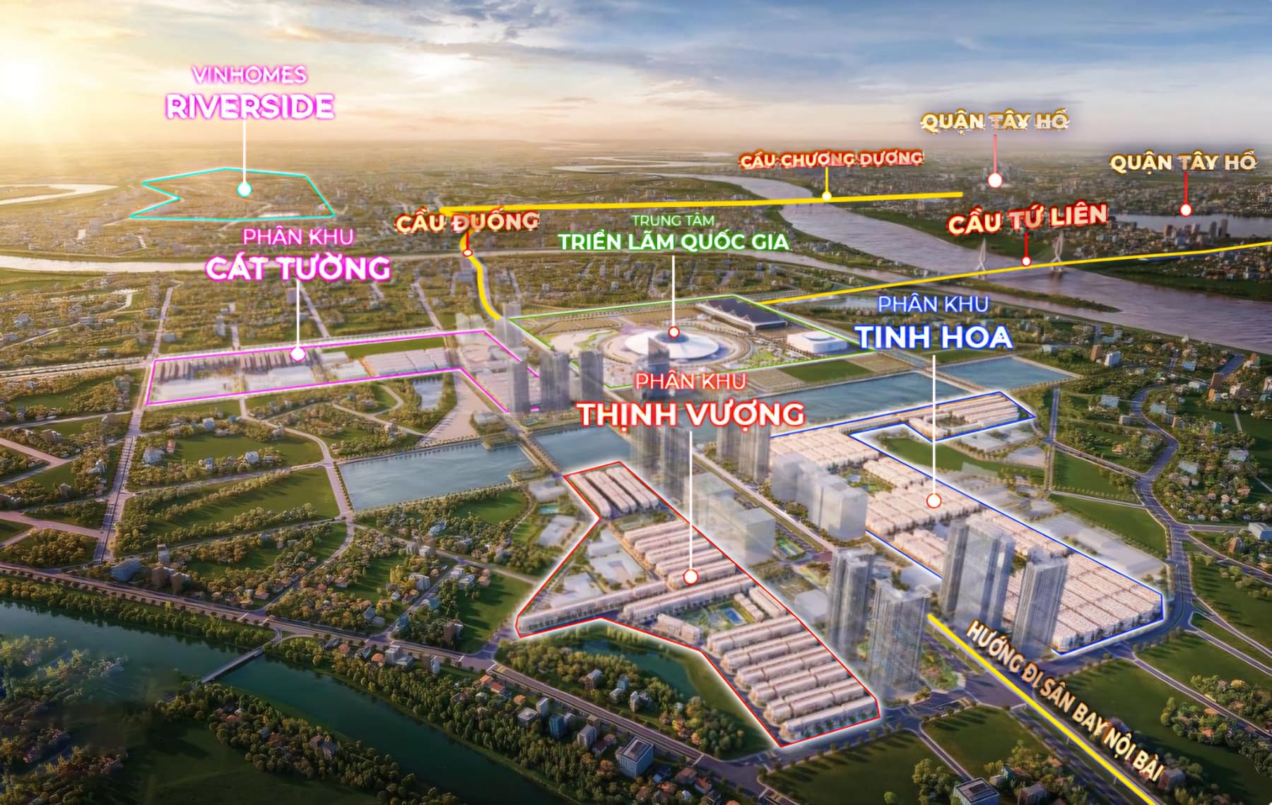 Vị trí dự án Vinhomes Global Gate